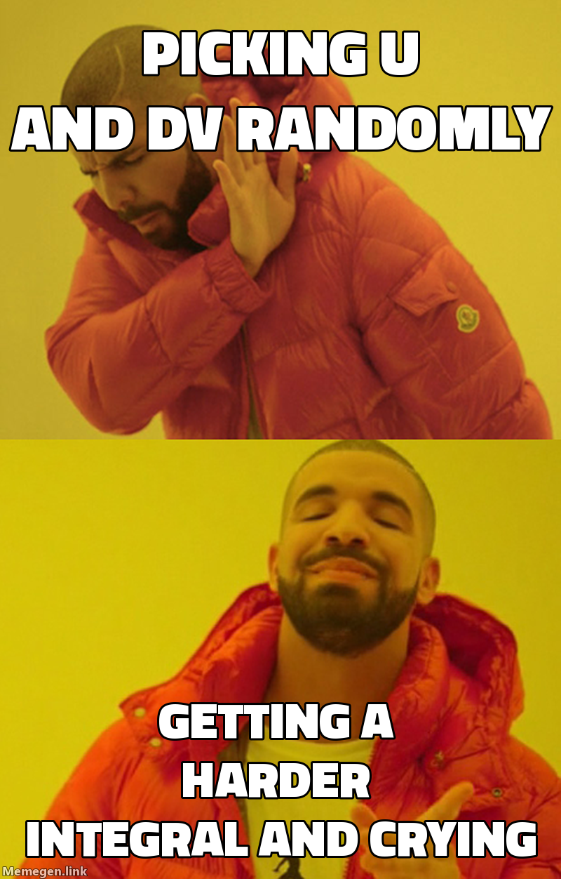 integration by parts meme about Explain integration by parts with a worked example