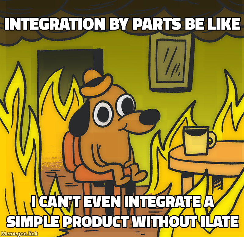 integration by parts formula meme about explain integration by parts with formula