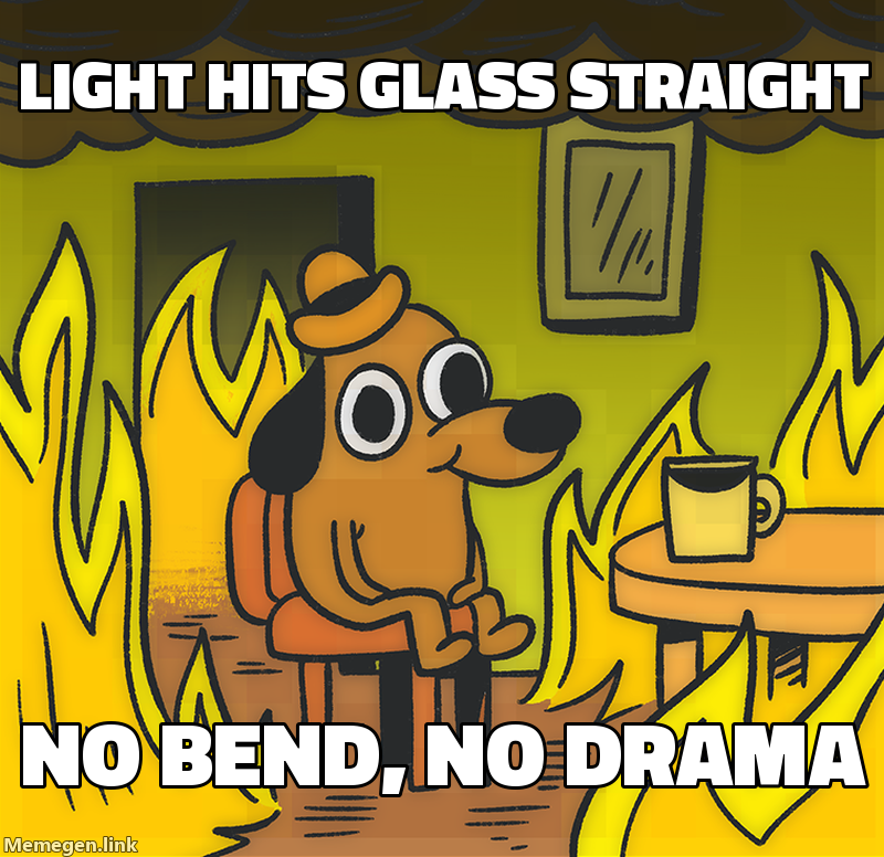 refraction of light explained meme about why does refraction bend light