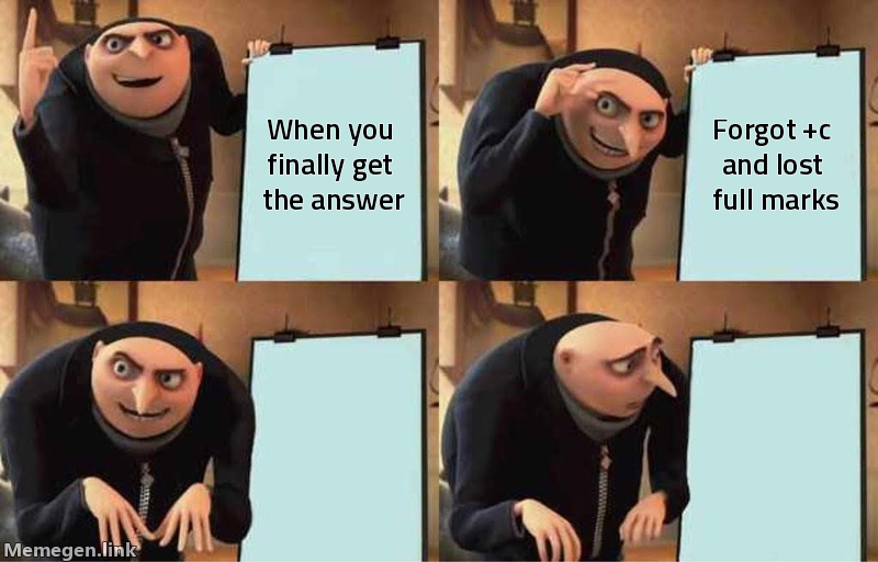 integration by parts technique meme about Explain integration by parts with a worked example