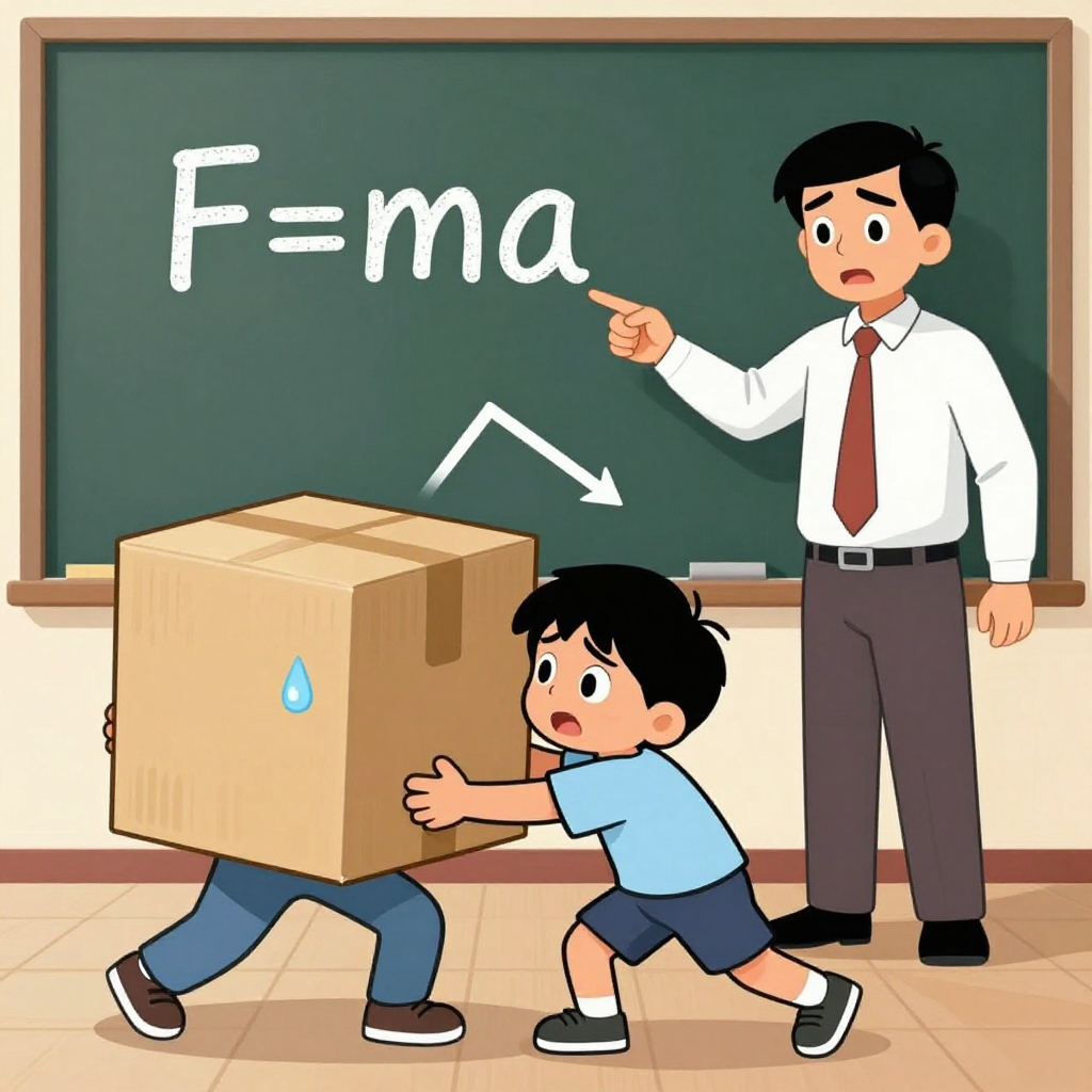 Newton's Second Law of Motion meme about Explain Newtons second law with a worked numerical example