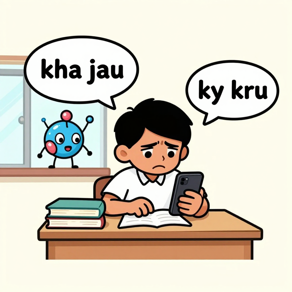 study motivation guidance meme about Kha jau ky kru shikhaguruji